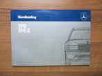Instructieboek Mercedes-Benz 190, 190 E W201 1983, Auto diversen, Ophalen of Verzenden
