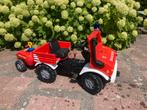 Rolly unimog brandweerwagen met aanhanger, Kinderen en Baby's, Ophalen, Gebruikt, Overige merken, Met kar of aanhanger