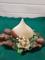 decoratie schaal met kaars, Ophalen of Verzenden, 'T Olde Gre-j, Info@toldegrej.nl, Endepoelstraat 20f Didam