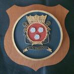 Wapenschildje Hr. Ms. Snellius, Verzenden, Marine, Nederland, Embleem of Badge