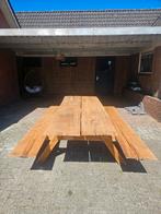Picknicktafel 250cm, 8 personen, Tuin en Terras, Picknicktafels, Ophalen, Nieuw, Rechthoekig
