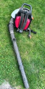 Rug bladblazer, Tuin en Terras, Bladblazers, Ophalen, Benzine, Gebruikt, Ruggedragen