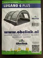 Tunneltent obelink Lugano 6 plus, Ophalen, Zo goed als nieuw, Tot en met 6