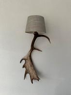 Geweien geweienlamp jacht Veluwe geweien edelhert wandlamp., Ophalen of Verzenden, Nieuw