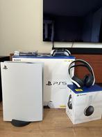 Playstation 5 Disc edition + Headset + Controller + Games, Spelcomputers en Games, Spelcomputers | Sony PlayStation 5, Ophalen
