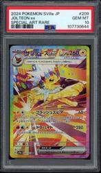 Jolteon ex [SAR] PSA 10 - 209/187 - Terastal Festival ex, Ophalen of Verzenden, Zo goed als nieuw, Losse kaart
