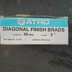 Atro spijkers voor tacker  50mm, Doe-het-zelf en Verbouw, Gereedschap | Machine-onderdelen en Toebehoren, Ophalen of Verzenden