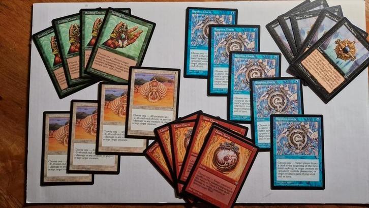 MTG Mirage Charms - Instants divers., Hobby en Vrije tijd, Verzamelkaartspellen | Magic the Gathering, Gebruikt, Losse kaart, Ophalen of Verzenden