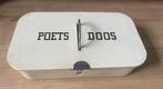 Poetsdoos vintage wit crème Brabantia, Verzamelen, Retro, Ophalen of Verzenden, Huis en Inrichting