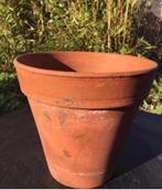 Diverse terracotta bloempotten vorstbestendig, Tuin en Terras, Bloempotten, Gebruikt, Rond, Minder dan 40 cm, Terracotta