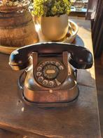 Antieke koperen telefoon RTT 56 B, Ophalen