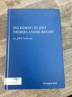 J.W.P. Verheugt - Inleiding in het Nederlandse recht, Ophalen of Verzenden, Zo goed als nieuw, J.W.P. Verheugt