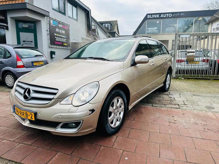 Mercedes-Benz R-klasse 320 CDI Lang 4-Matic Youngtimer Apk 6, Auto's, Mercedes-Benz, Bedrijf, Te koop, R-Klasse, 4x4, ABS, Achteruitrijcamera