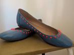 Armani Jeans Ballerina's petrol/oranje, Kleding | Dames, Schoenen, Armani, Blauw, Gedragen, Ballerina's