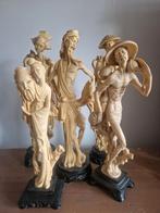 Chinese beelden ivorine, Verzamelen, Beelden en Beeldjes, Ophalen of Verzenden