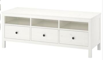 IKEA Hemnes TV-bank, wit beschikbaar voor biedingen