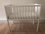 Wiegje wit 40x80 - Zo goed als nieuw!, Ophalen, Zo goed als nieuw, Wieg