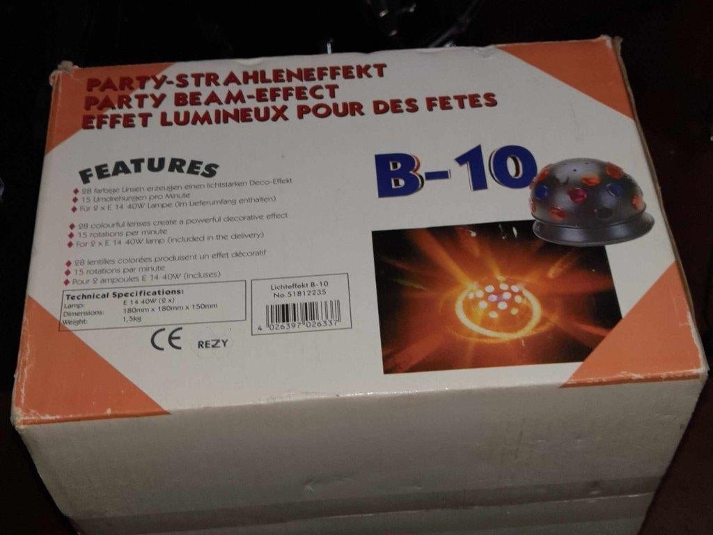 Discobol, Muziek en Instrumenten, Licht en Laser, Ophalen of Verzenden, Gebruikt, Discobol, Kleur