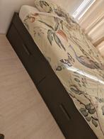 Brimnes bed zwart 160x200, Huis en Inrichting, Slaapkamer | Bedden, Ophalen, Gebruikt, Zwart, Tweepersoons