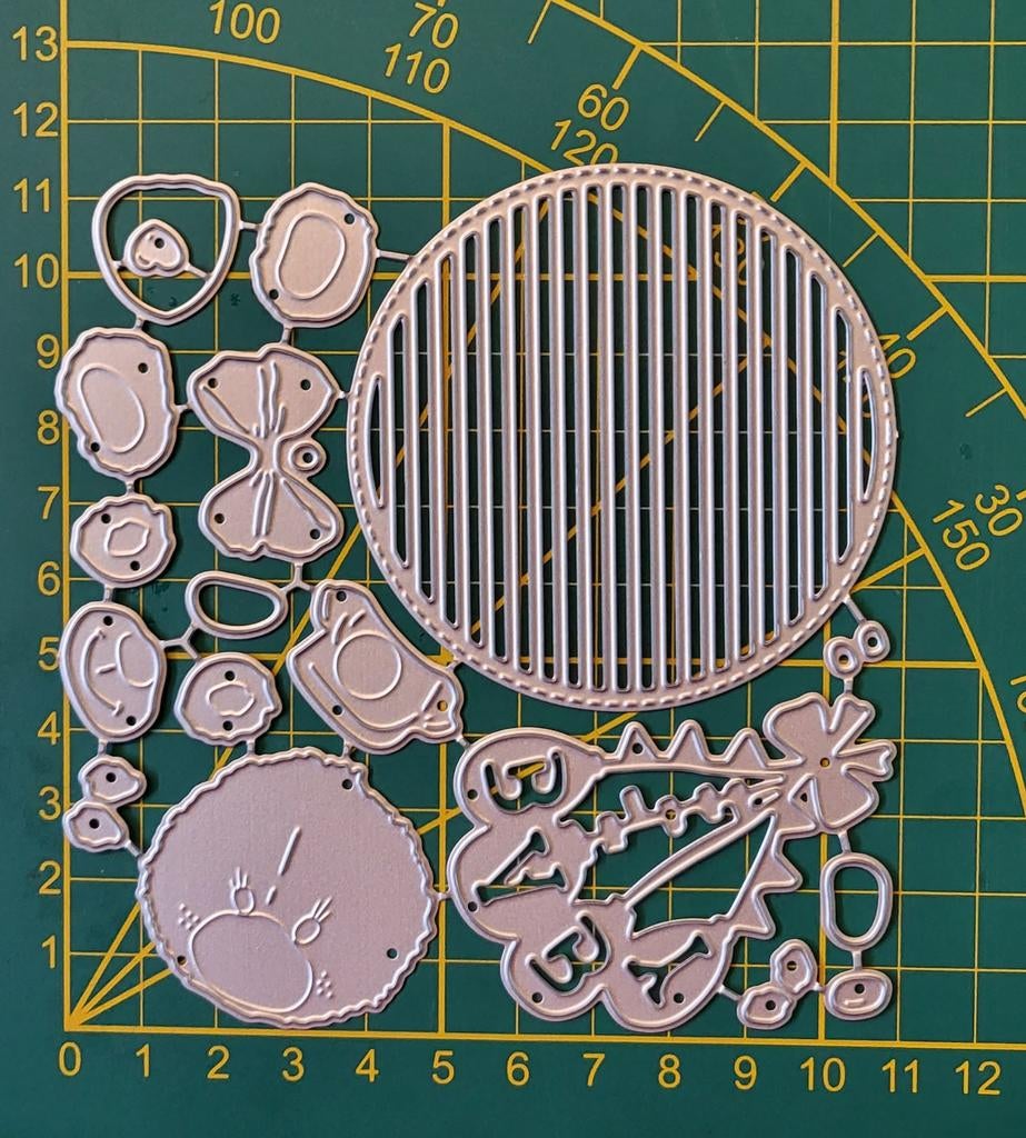 Snijmal Geboorte Baby, Hobby en Vrije tijd, Kaarten | Zelf maken, Ophalen of Verzenden, Nieuw, Kind, Pons of Mal