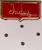 Indus Horloge Merk Speldje, Ophalen of Verzenden, Gebruikt, Merk, Speldje of Pin