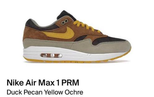 Nike air Max 1 maat 45,5, Kleding | Heren, Schoenen, Nieuw, Zwart, Ophalen of Verzenden