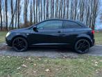 Seat Ibiza 1.2 70pk 2012 Zwart, Auto's, Voorwielaandrijving, Stof, Parkeersensor, 1198 cc