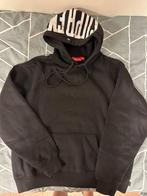 Supreme Hoodie Zwart M/L, Ophalen of Verzenden, Zo goed als nieuw, Maat 48/50 (M), Zwart