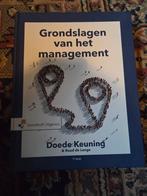 Grondslagen van het management - Keuning & de Lange, Boeken, Ophalen of Verzenden, Doede Keuning, Ruud de Lange, Management, Zo goed als nieuw