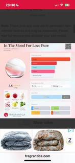 Gianfranco ferre - in the mood for love pure 30ml edt, Ophalen of Verzenden, Nieuw