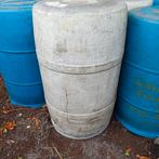 Plastic vaten  200 liter zonder deksel, Tuin en Terras, Regentonnen, 150 liter of meer, Ophalen of Verzenden, Zo goed als nieuw