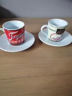 Espresso Kopjes Set, Gebruikt, Keramiek, Ophalen of Verzenden, Overige stijlen