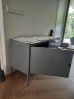 Locker-kastje ikea, Ophalen, Minder dan 50 cm, Gebruikt, Metaal of Aluminium