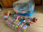 Fernplast hamsterkooi met veel extra’s, Dieren en Toebehoren, Kooi, Minder dan 75 cm, Zo goed als nieuw, Hamster