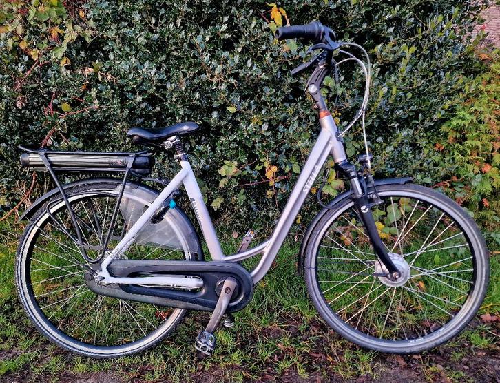 Fijne Stella Livorno elektrische damesfiets 522wh accu, Fietsen en Brommers, Elektrische fietsen, Gebruikt, Overige merken, 47 tot 51 cm