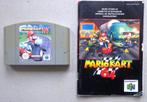 Mario Kart 64 voor de Nintendo 64 + boekje, Spelcomputers en Games, Games | Nintendo 64, Gebruikt, Ophalen of Verzenden