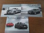 Folders Audi TT coupé en Roadster, Boeken, Ophalen of Verzenden, Zo goed als nieuw, Audi