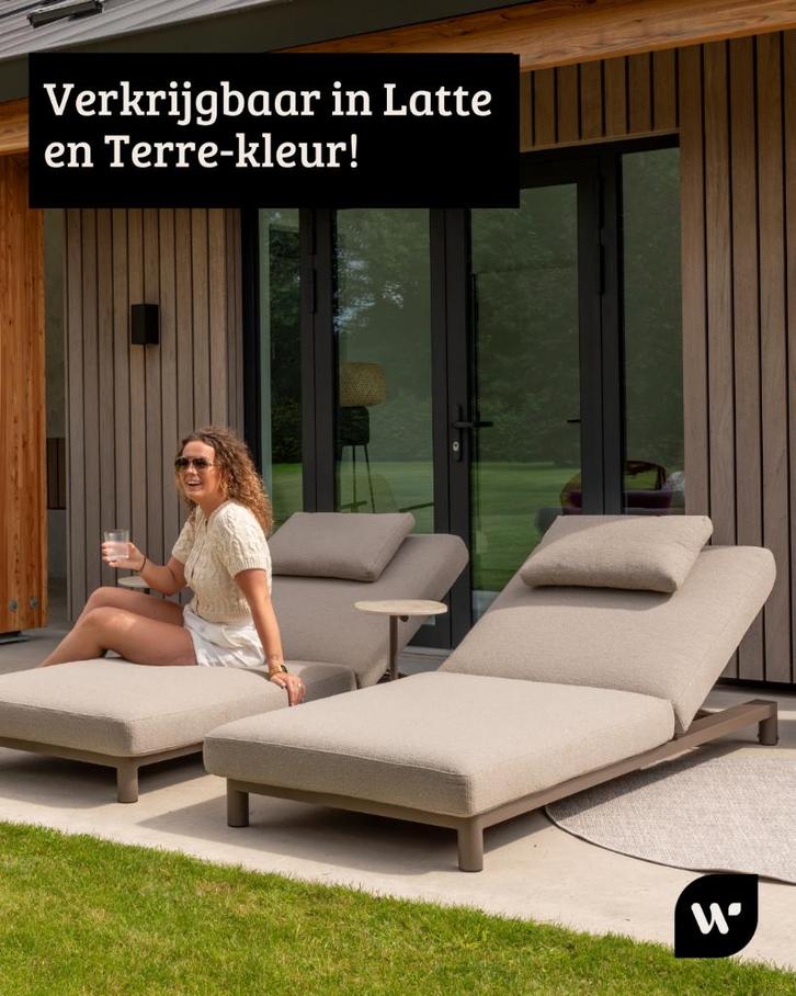 Madeira Ligbed - 4seasons, Tuin en Terras, Tuinsets en Loungesets, Nieuw, Loungeset, Aluminium, Stoel, Ophalen