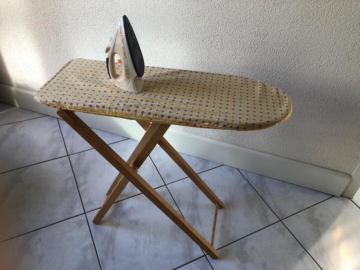 Speelgoed Strijkplank Hout Tefal Strijkbout OPHALEN, Verzamelen, Speelgoed, Gebruikt, Ophalen