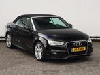 Audi A3 Cabriolet 1.4 TFSI CoD Ambition Sport Edition | Auto, Auto's, 4 cilinders, 4 stoelen, Leder en Stof, Zwart
