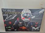 Max verstappen world champion abu dhabi 2021 op canvas f1 33, Ophalen, Nieuw, Formule 1