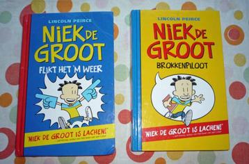 2x Niek de Groot: Brokkenpiloot en Niek de Groot Flikt het beschikbaar voor biedingen