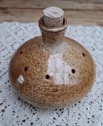 Frans gres geur flesje, DEHOUX JM, Luc en Diois, Antiek en Kunst, Ophalen of Verzenden