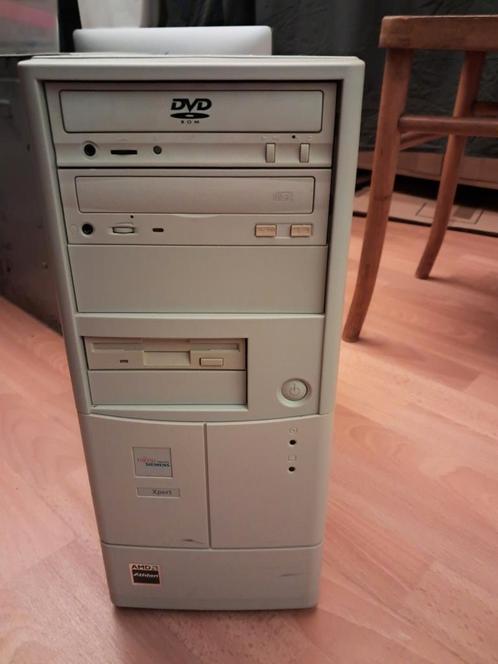 Fujitsu Siemens Xpert, Athlon 1GHz, 256MB, Geforce 2 MX 400, Computers en Software, Vintage Computers, Ophalen