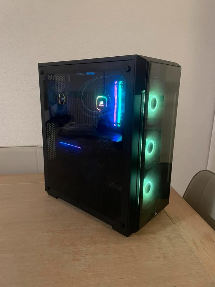 GAMEPC ryzen 7 + 3070, Computers en Software, Desktop Pc's, Zo goed als nieuw, 4 Ghz of meer, SSD, 16 GB, Met videokaart, Gaming