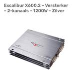 Excalibur x600.2 versterker 1200watts, Ophalen of Verzenden, Gebruikt