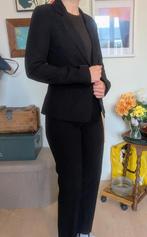 Netjes H&M Damespak Zwart Gestreept Maat 34/XS, Kleding | Dames, Jasjes, Kostuums en Pakken, H&M, Kostuum of Pak, Zwart, Ophalen of Verzenden