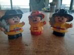 Brandweer Little People Poppetjes, Kinderen en Baby's, Speelgoed | Poppen, Ophalen, Gebruikt, Overige typen