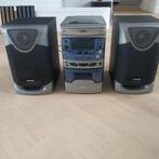 Philips MC 156/34 Microset - Cassette, CD, Radio, Ophalen, Philips, Gebruikt, Cd-speler