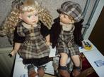 2 vintage verzamel poppen jongen-meisje, Verzamelen, Poppen, Ophalen of Verzenden, Zo goed als nieuw, Pop